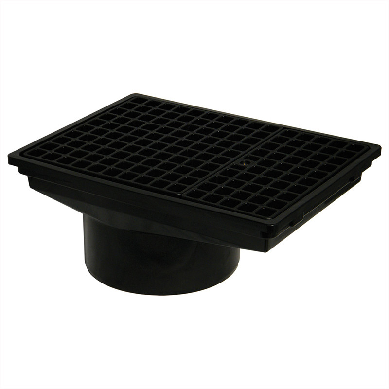 Floplast D504 SQUARE HOPPER AND GULLY GRID  Underground  Drainage 110mm 4" 