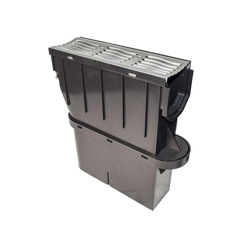Sump/Trap Unit and Basket with Galvanised Grate
