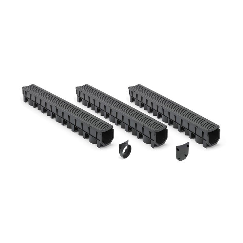Garage Pack with Plastic Grate