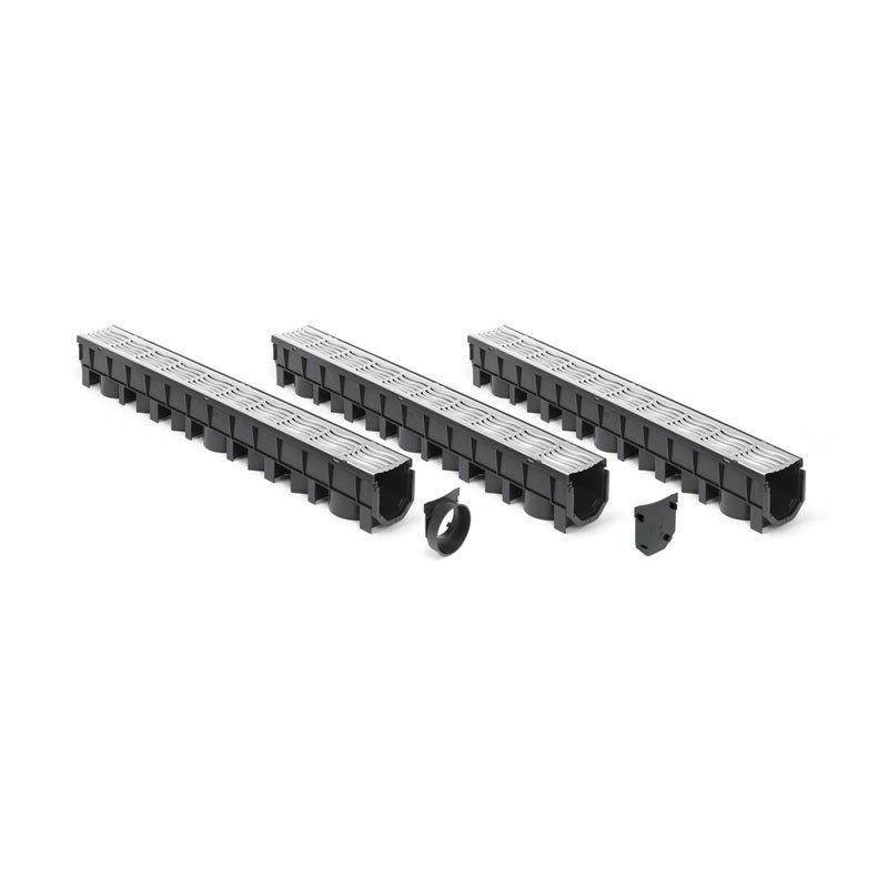 Garage Pack with Galvanised Grate